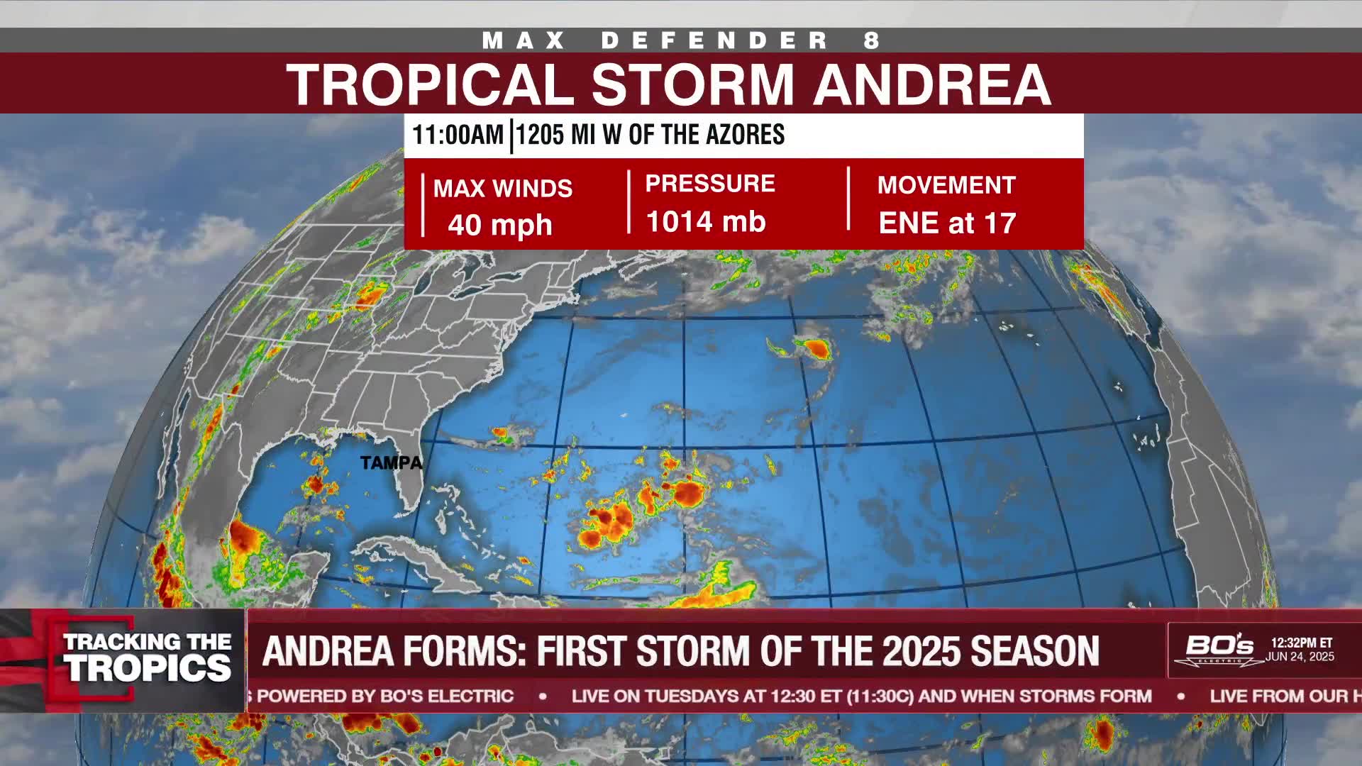 Tracking the Tropics | First Storm of the Season – WAVY.com