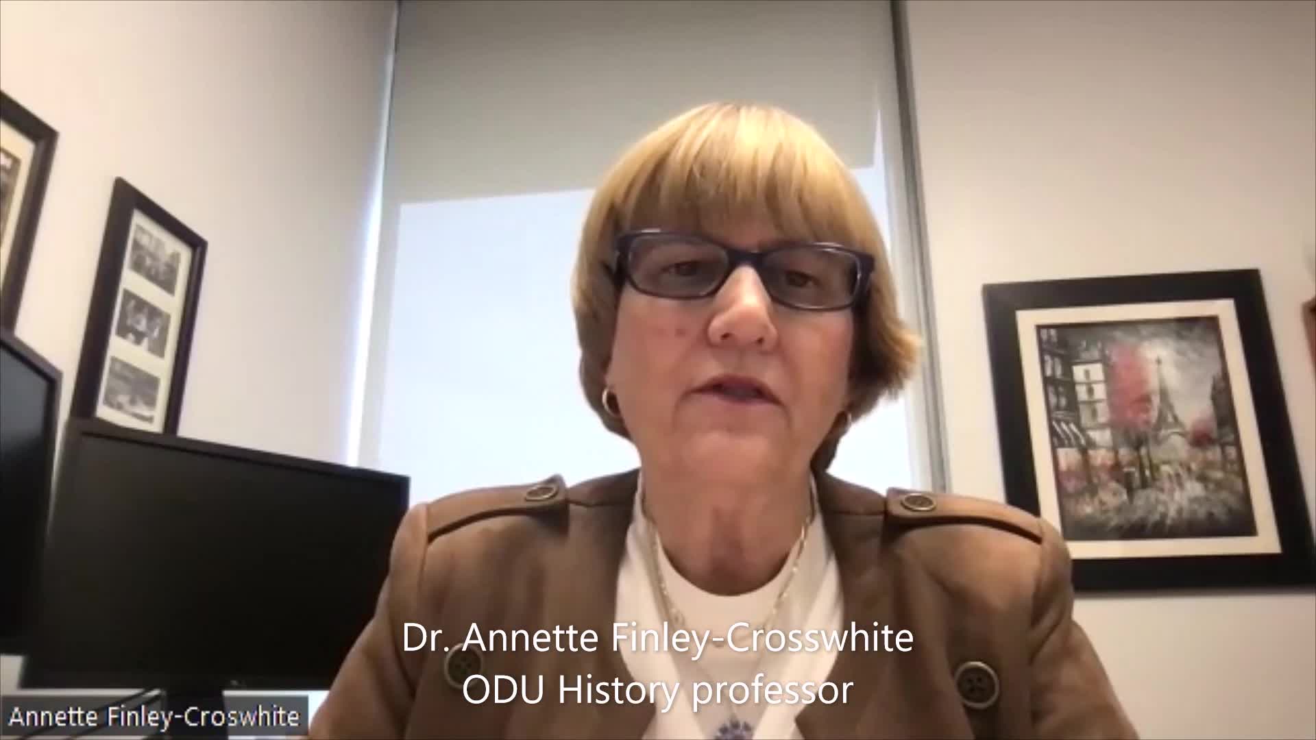 Dr. FinleyCrosswhite interview