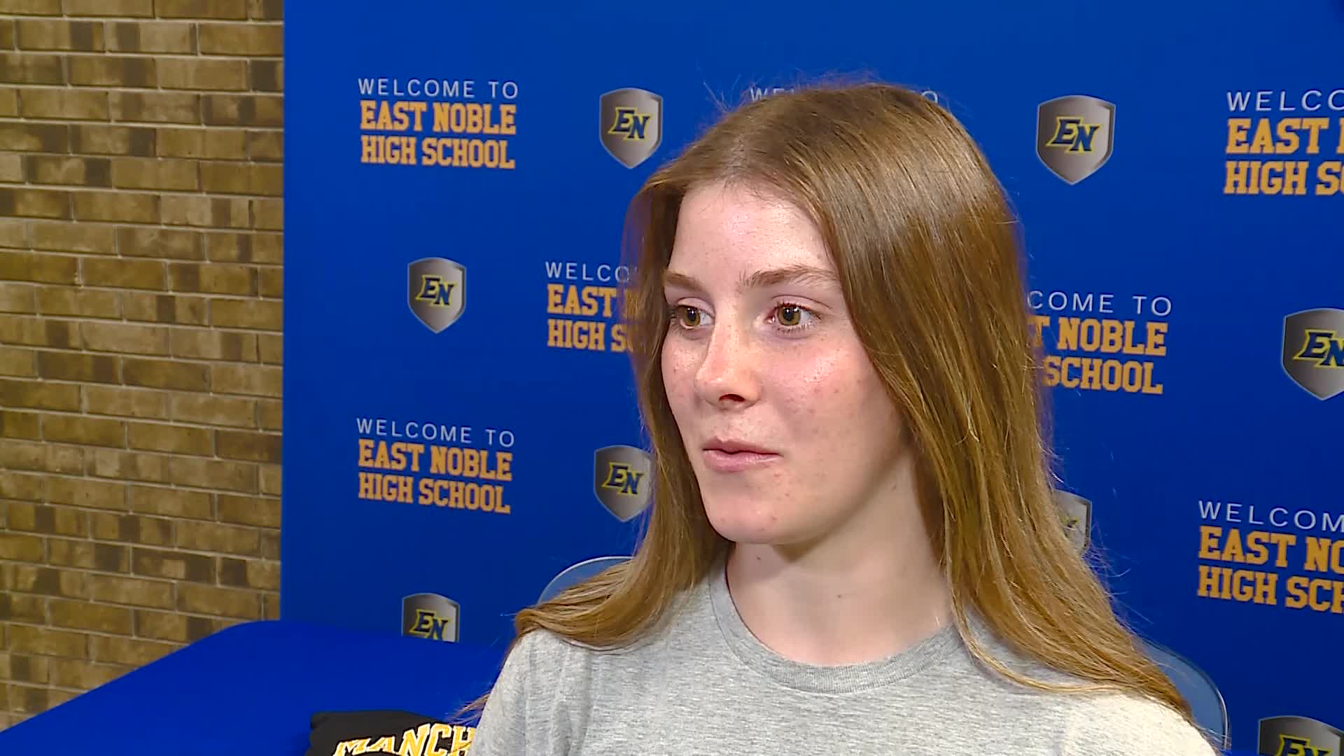 East Noble’s Kyleigh Honaker full signing day interview with Manchester ...