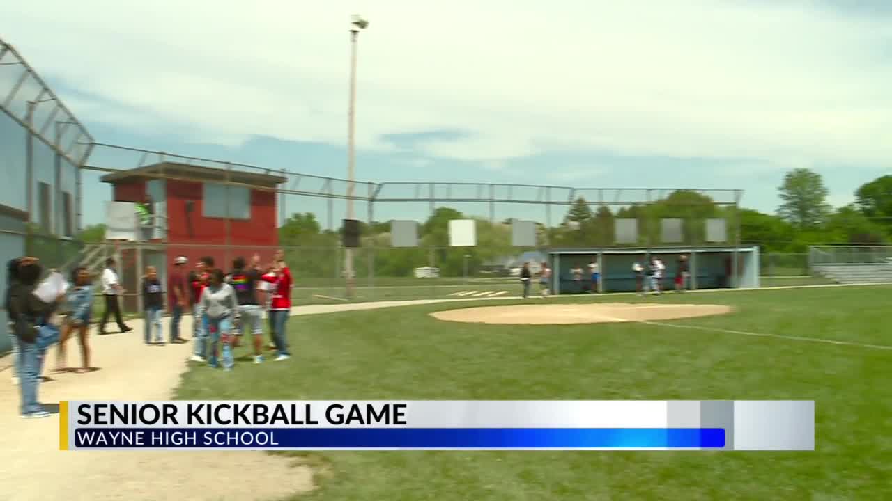 Wayne High School kickball match WANE 15