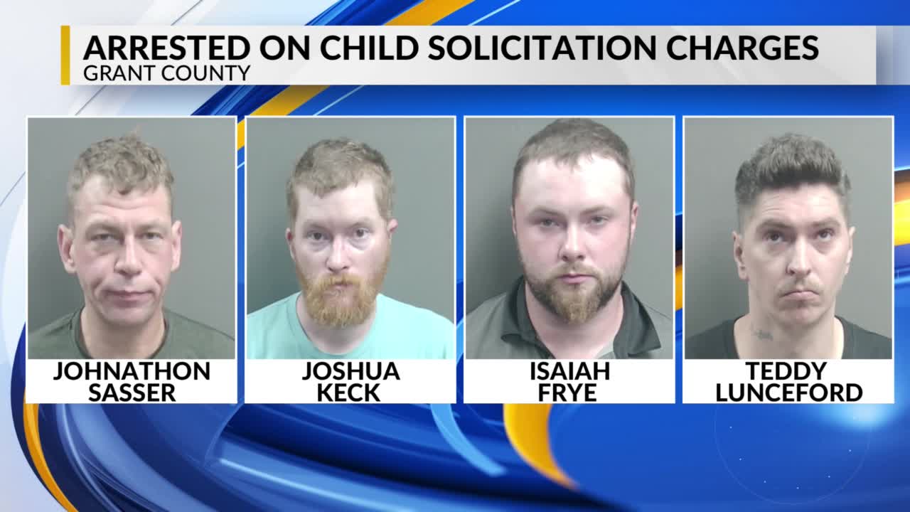 5 arrested for child solicitation in Grant County – WANE 15