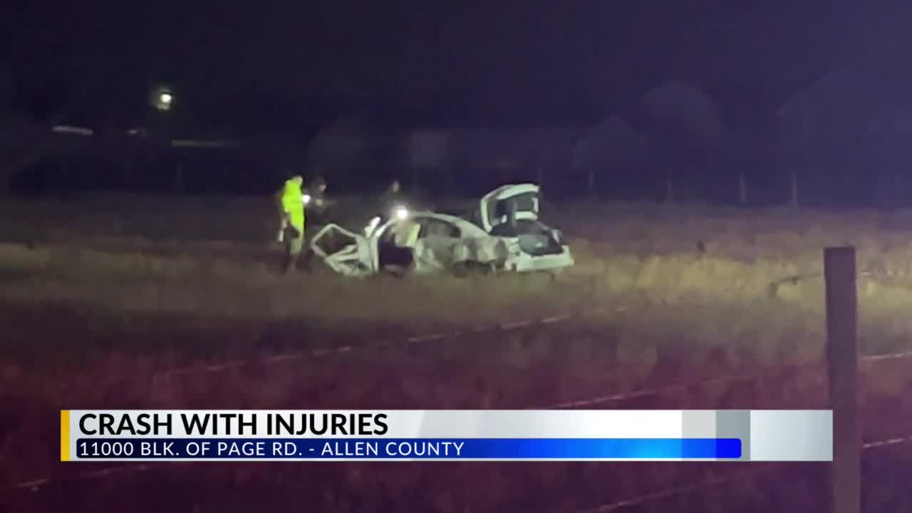 Crash with injuries in Grabill – WANE 15