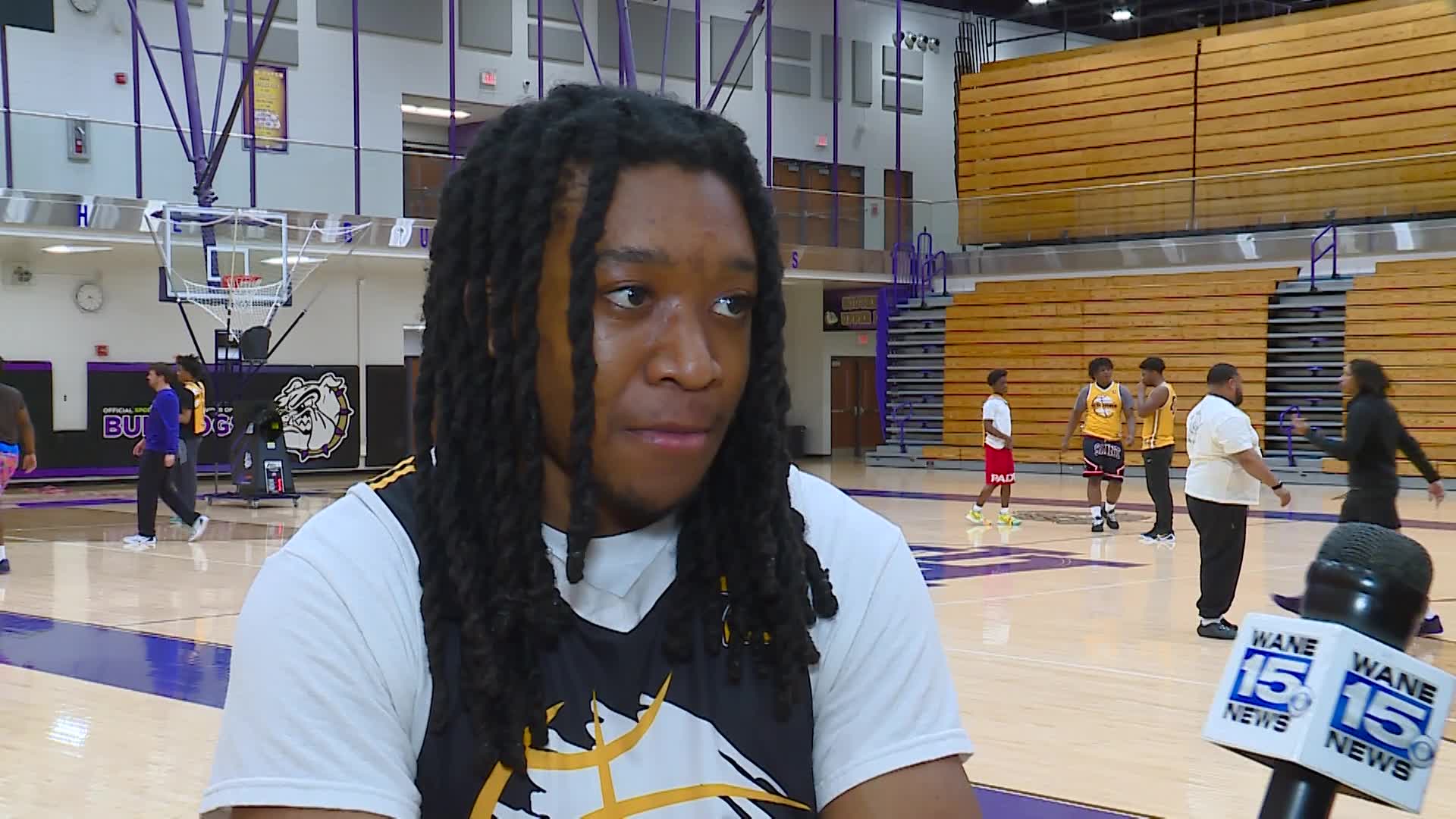 Shane Rogers-Smith full interview at New Haven boys basketball practice ...