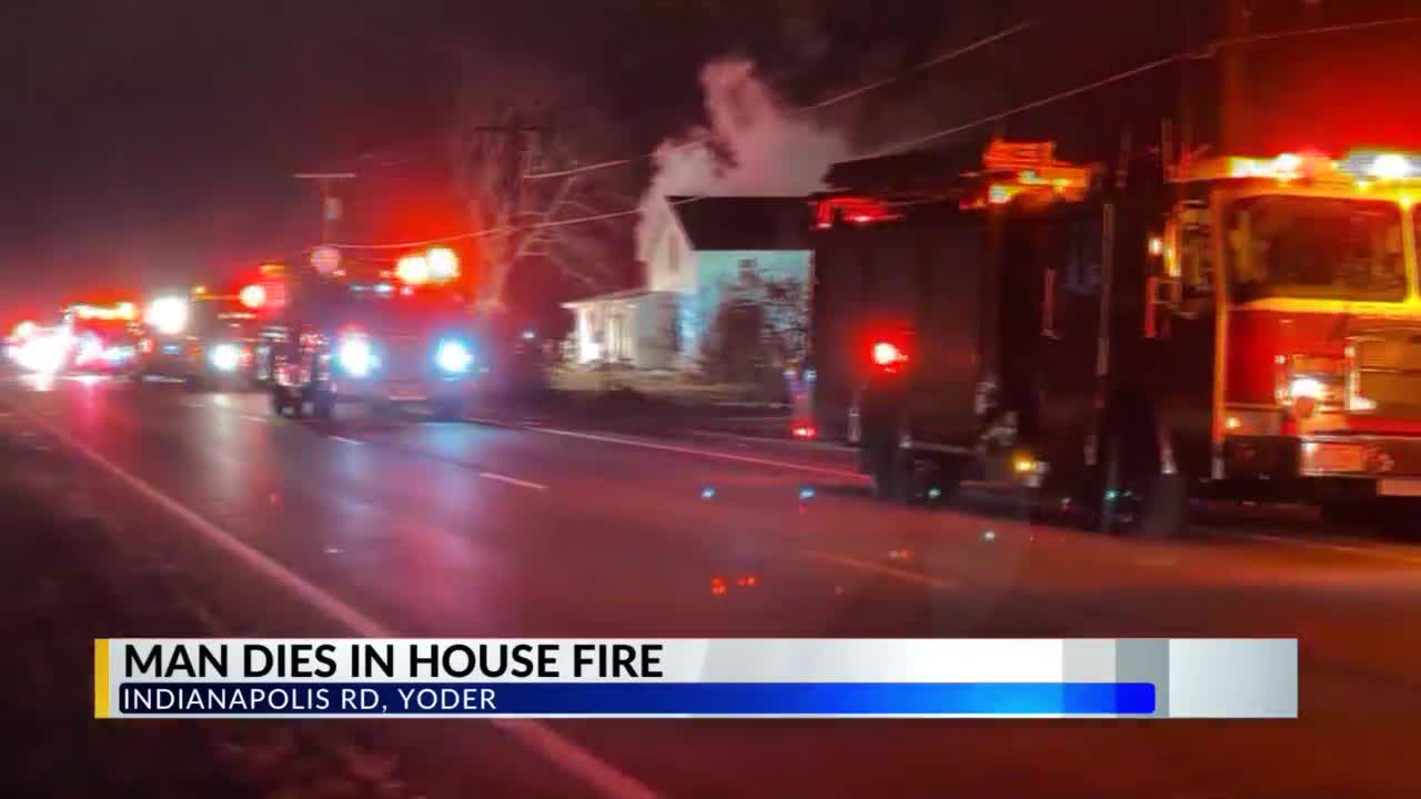 Man dies days after escaping house fire in Yoder – WANE 15
