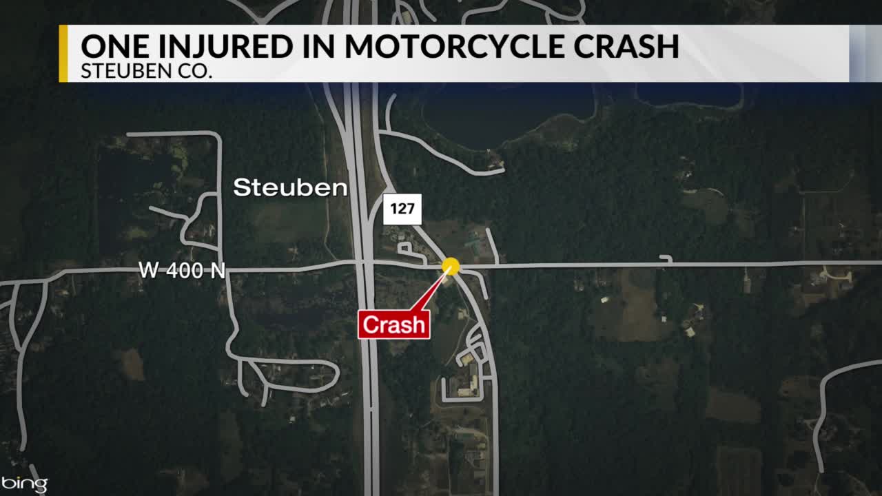 Motorcycle rider in critical condition after Steuben County crash – WANE 15