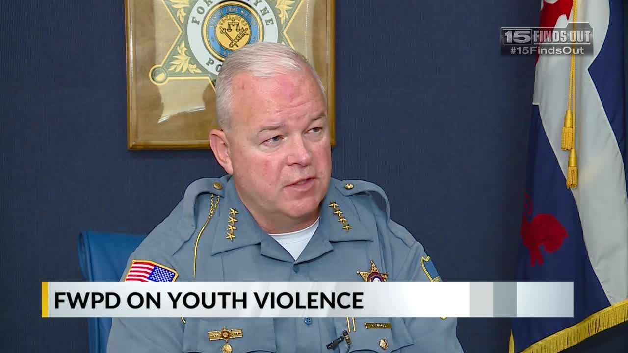 FWPD Chief Scott Caudill discusses youth violence in Fort Wayne – WANE 15