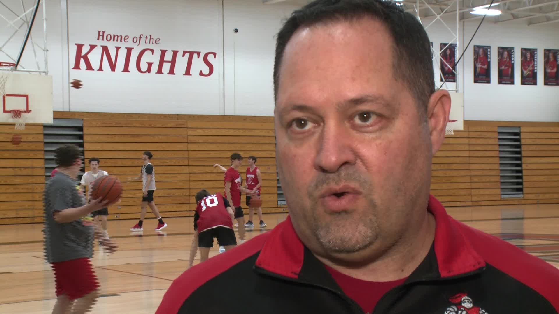 Christian Perry full interview at Southwood basketball practice on 2/25 ...
