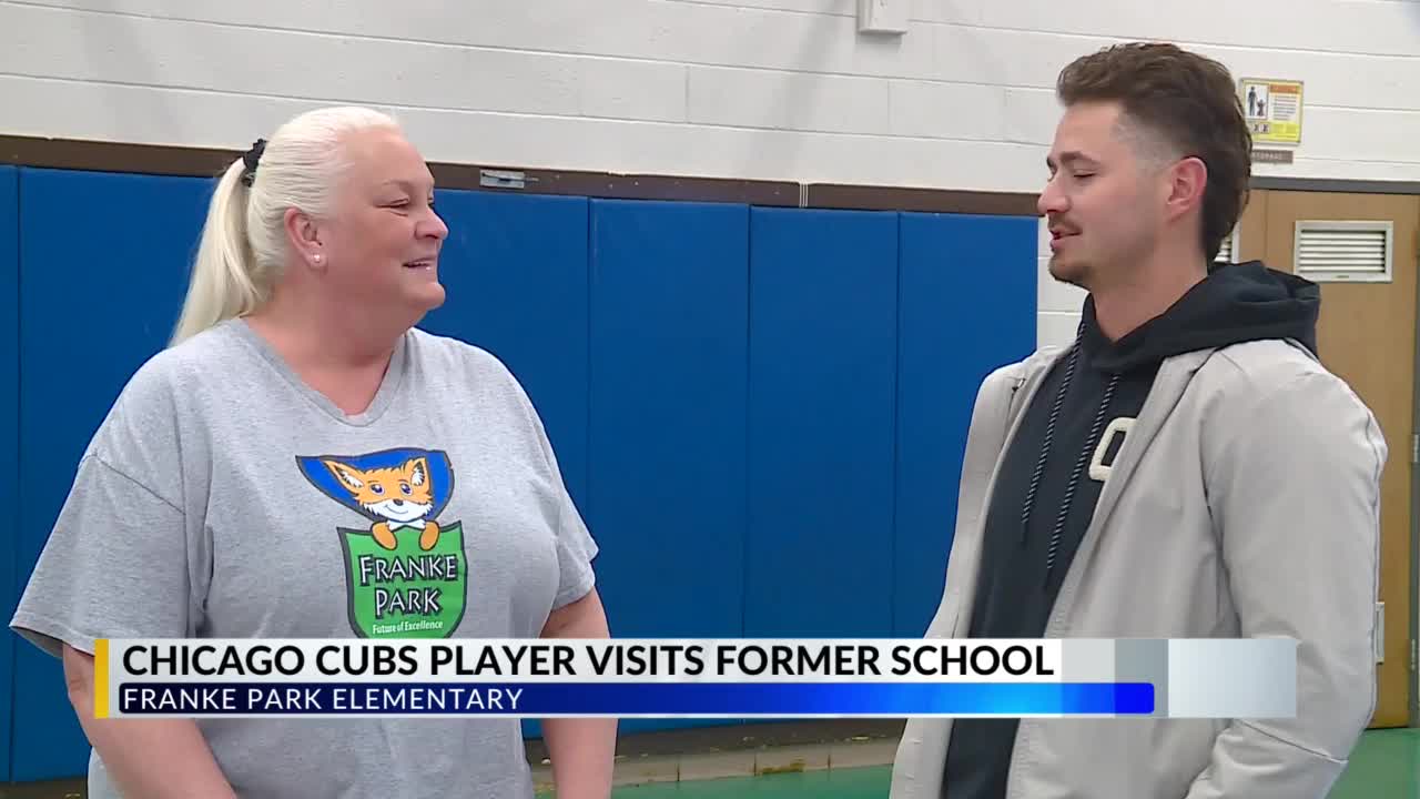 Zach McKinstry returns to former elementary school WANE 15