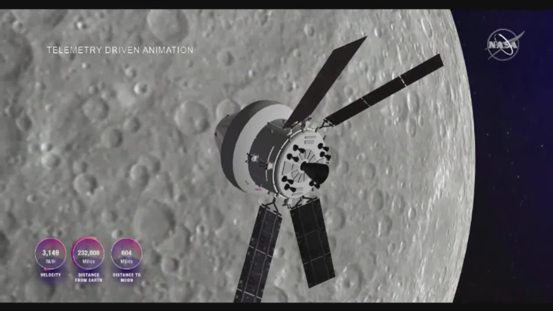 Artemis Splashdown WANE 15