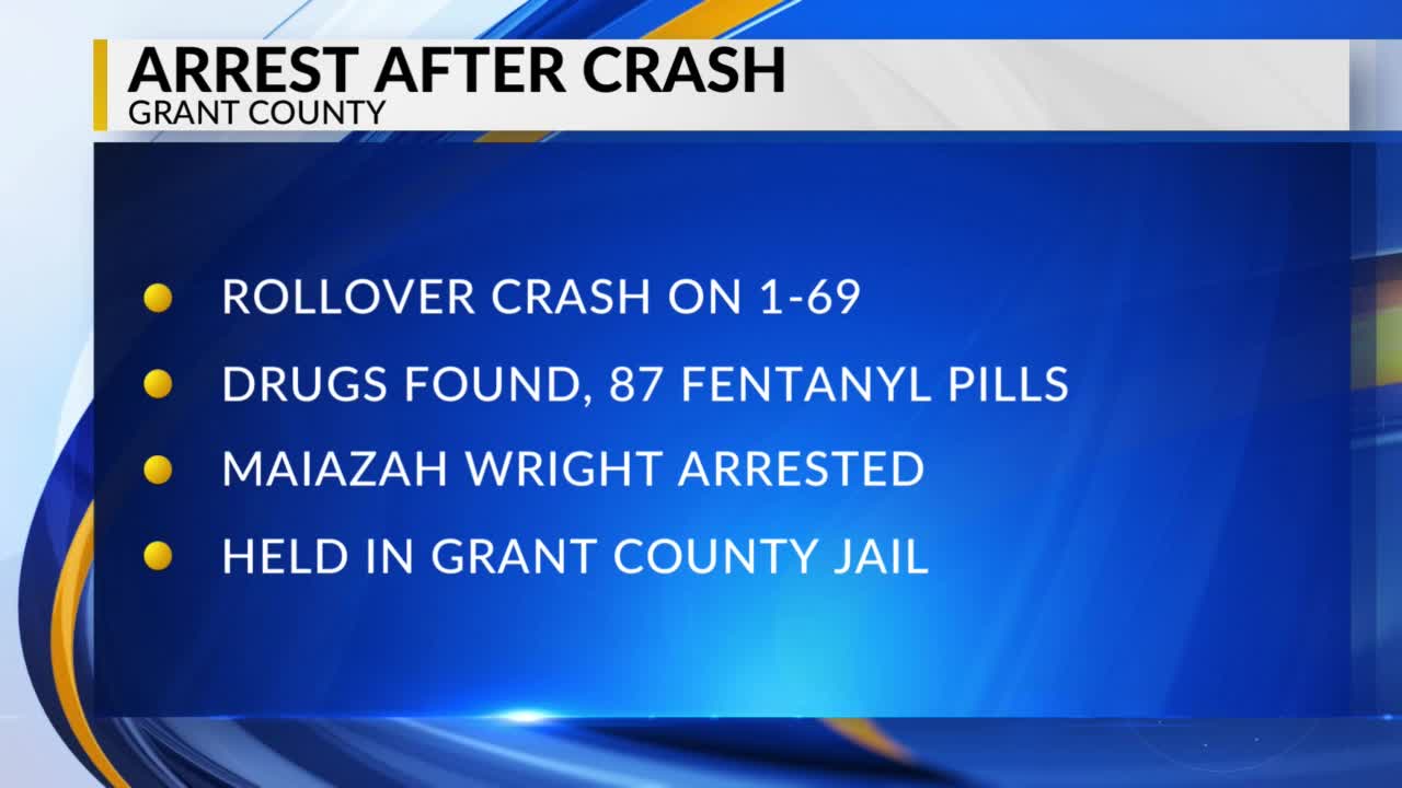 Crash investigation leads to seizure of over 10 grams of fentanyl pills ...