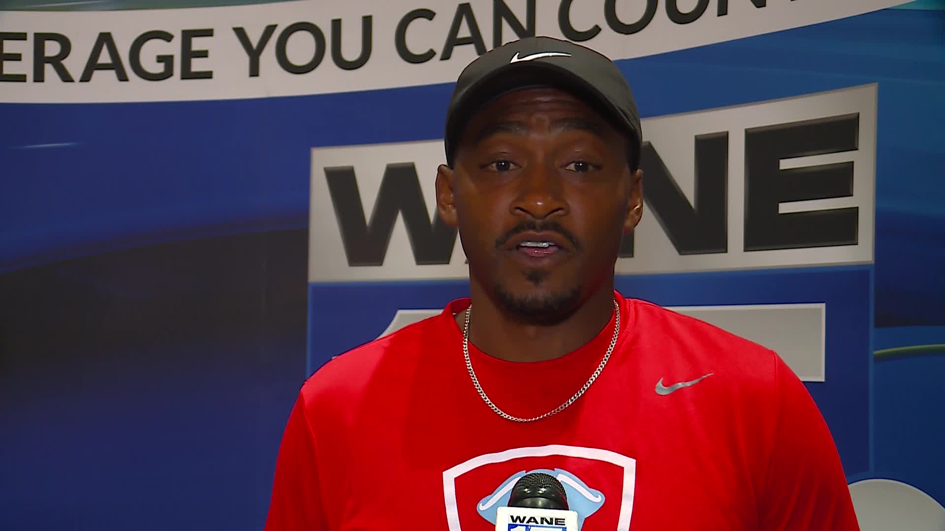 Darrion Rauth Wayne head coach Darrion White interview at NE Indiana High School ...