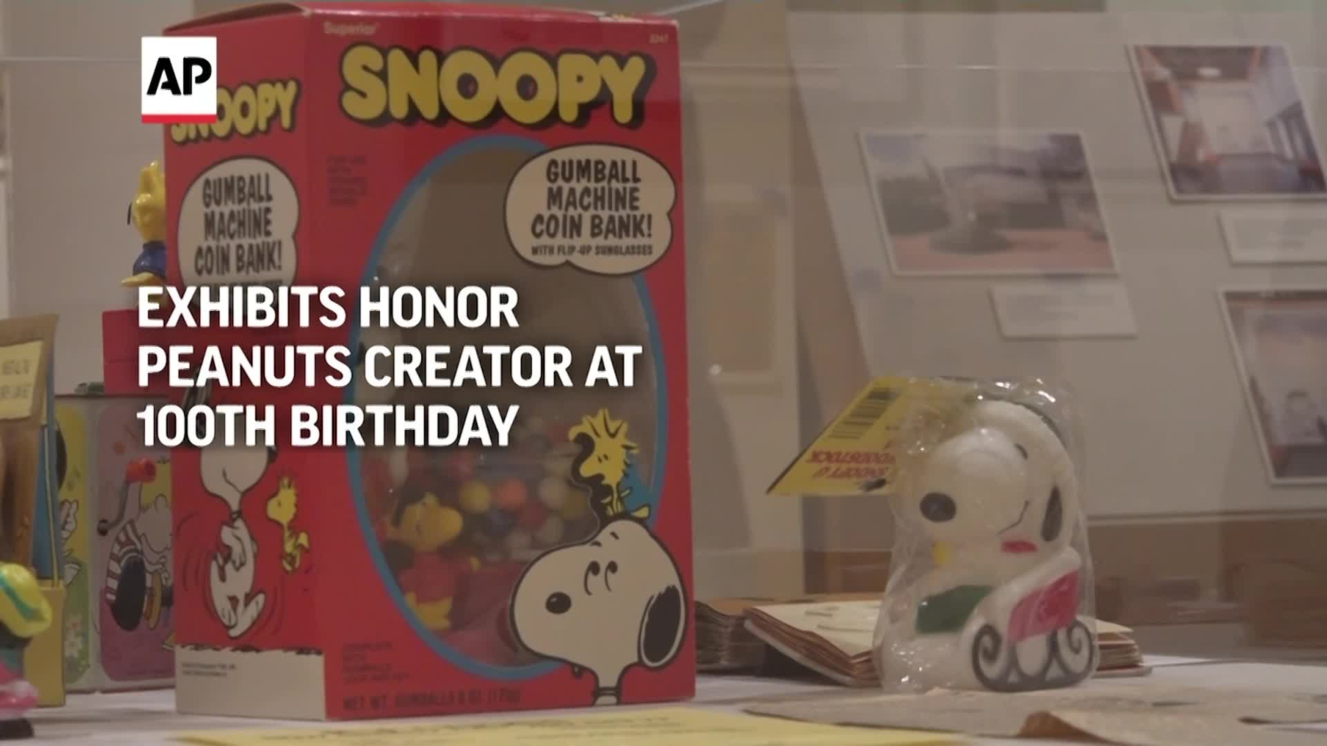 Exhibits honor ‘Peanuts’ creator Schulz on 100th WANE 15