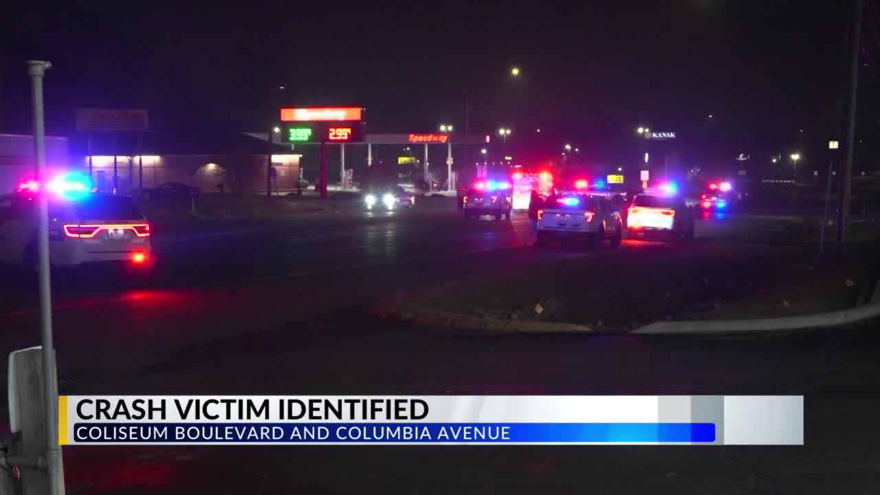 Coroner IDs pedestrian killed on Coliseum – WANE 15