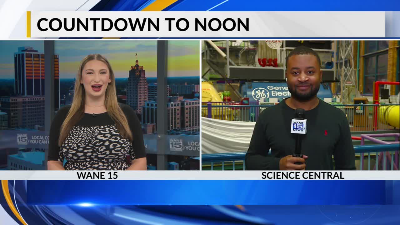 Science Central NYE balloon drop WANE 15