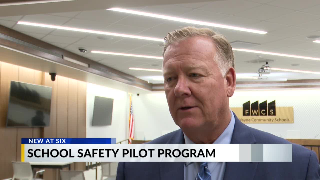 FWCS school safety pilot program at South Side High School WANE 15