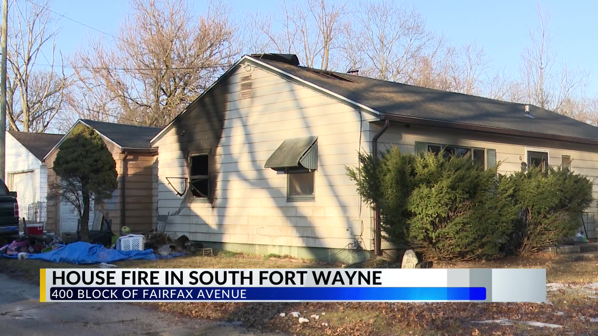 House heavily damaged after fire in south Fort Wayne – WANE 15