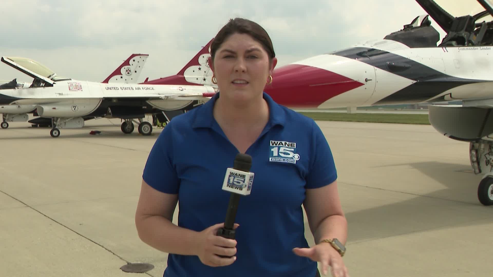 U.S. Air Force Thunderbirds in Fort Wayne – WANE 15