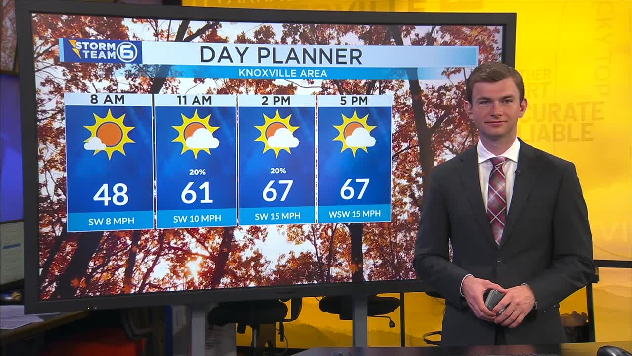 A breezy Tuesday with a limited chance for rain sprinkles – WATE 6 On ...