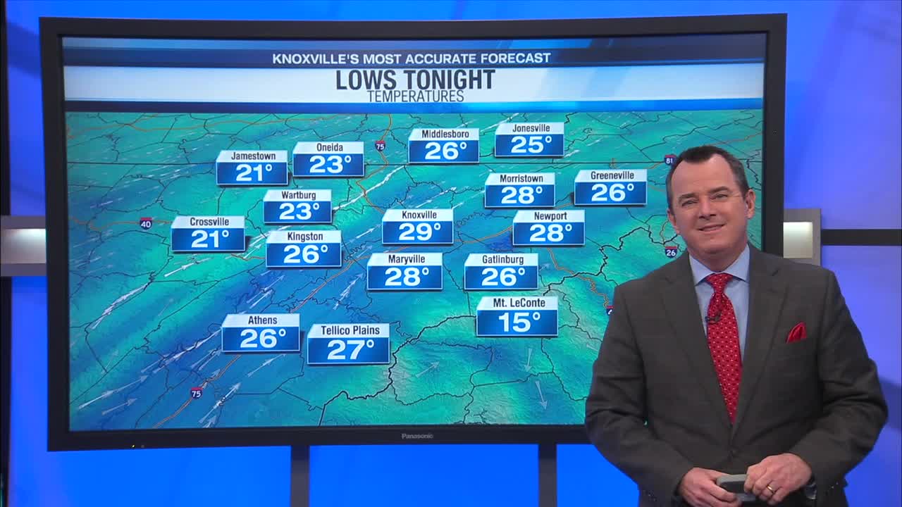 Breezy and cooler overnight – WATE 6 On Your Side