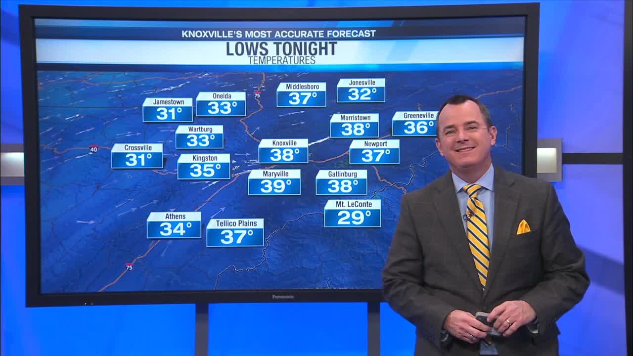 Clouds return, but still chilly overnight – WATE 6 On Your Side