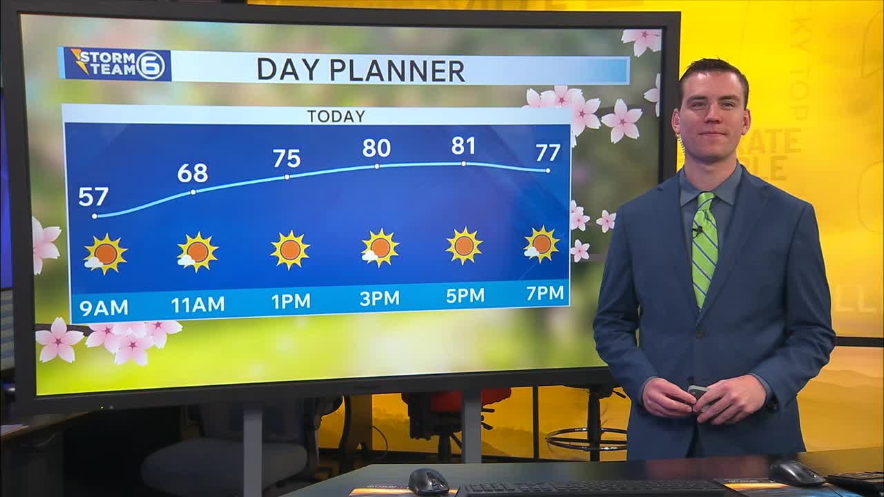 Warm and sunny Saturday – WATE 6 On Your Side