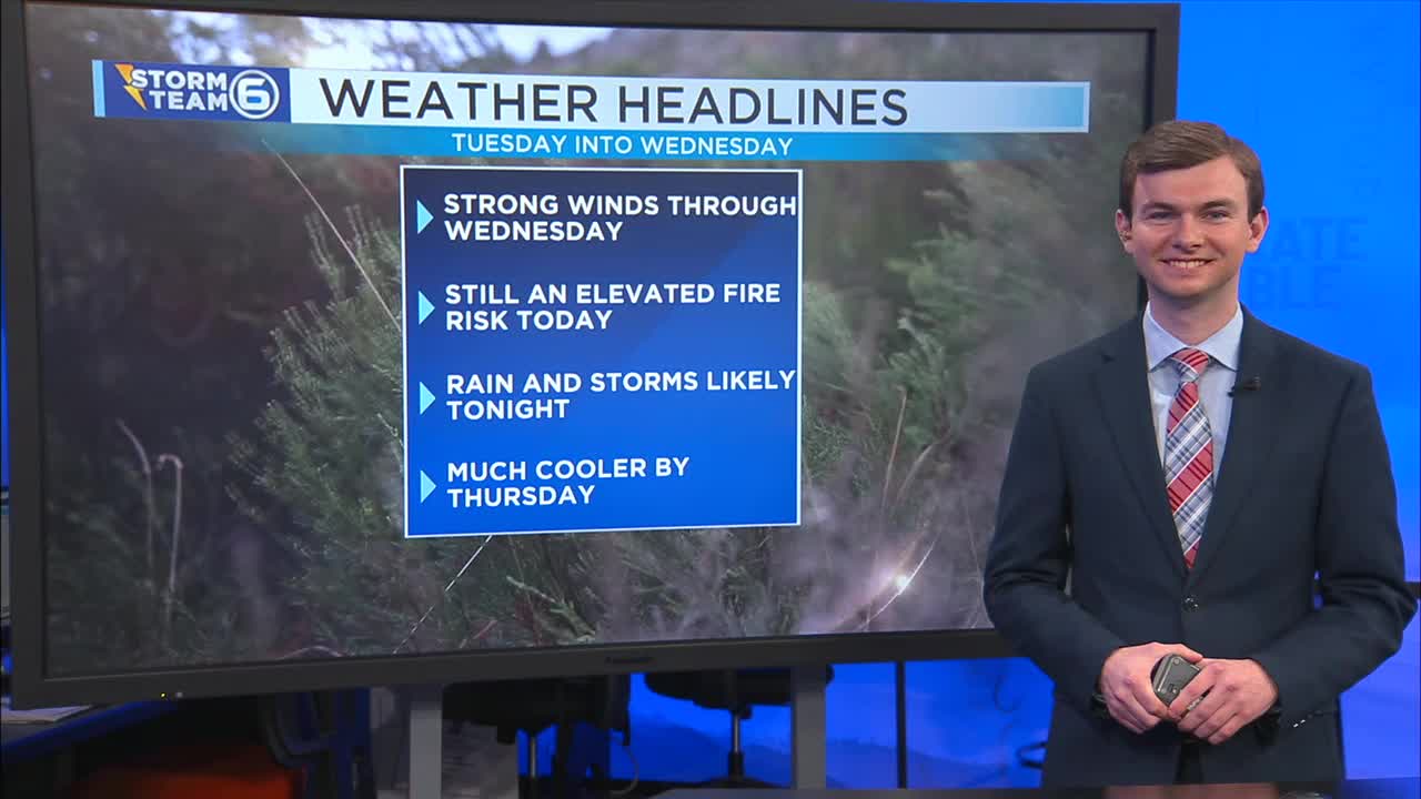 Strong winds and storms tonight – WATE 6 On Your Side