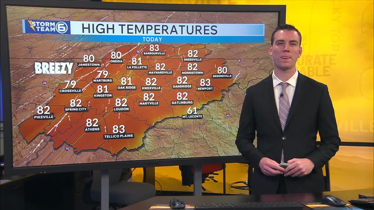 Warm and breezy Saturday ahead of rain – WATE 6 On Your Side