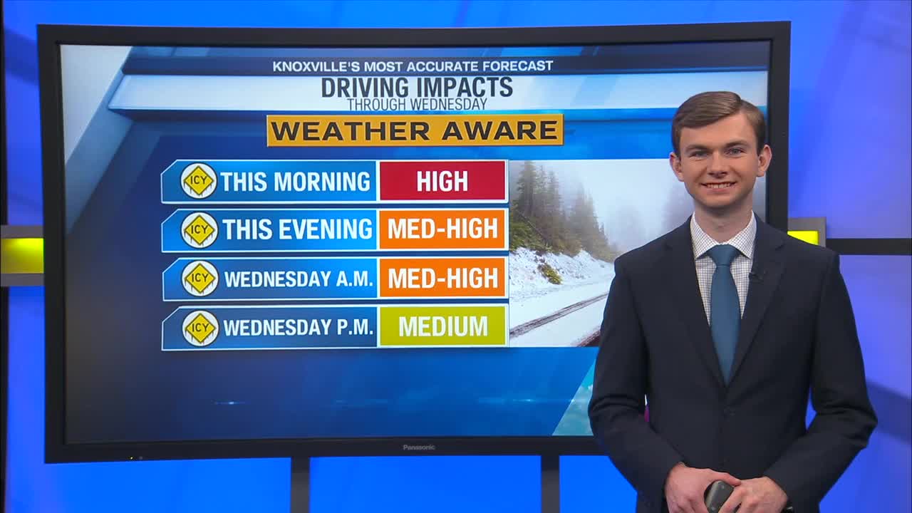 Hazardous travel conditions with bitter cold temperatures – WATE 6 On ...