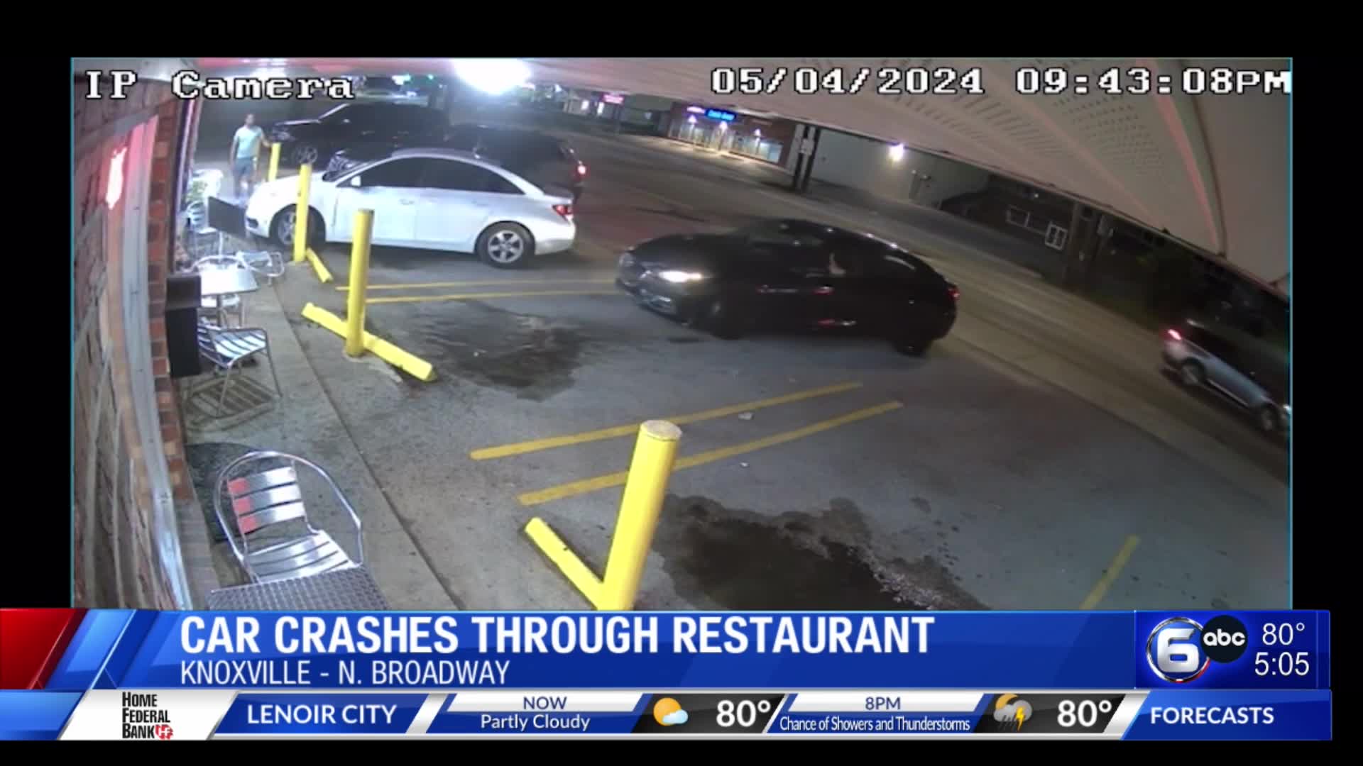 Woman charged after car crashes into restaurant on Broadway – WATE 6 On ...