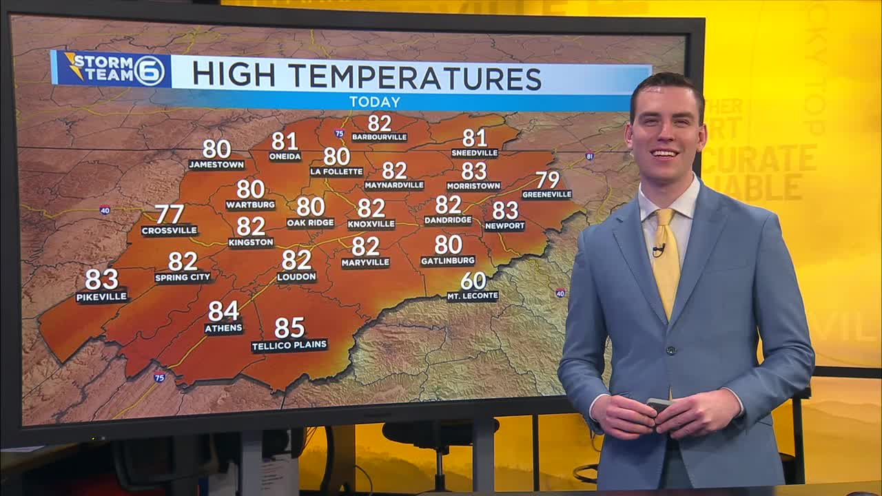 Warm day Sunday and mostly dry – WATE 6 On Your Side