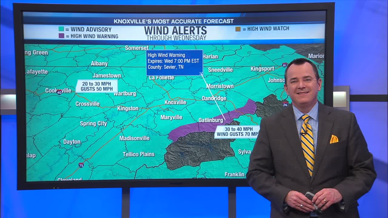 Staying windy overnight with random rain showers – WATE 6 On Your Side