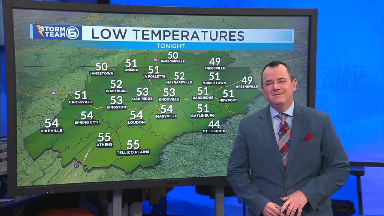 More scattered showers overnight into Tuesday – WATE 6 On Your Side