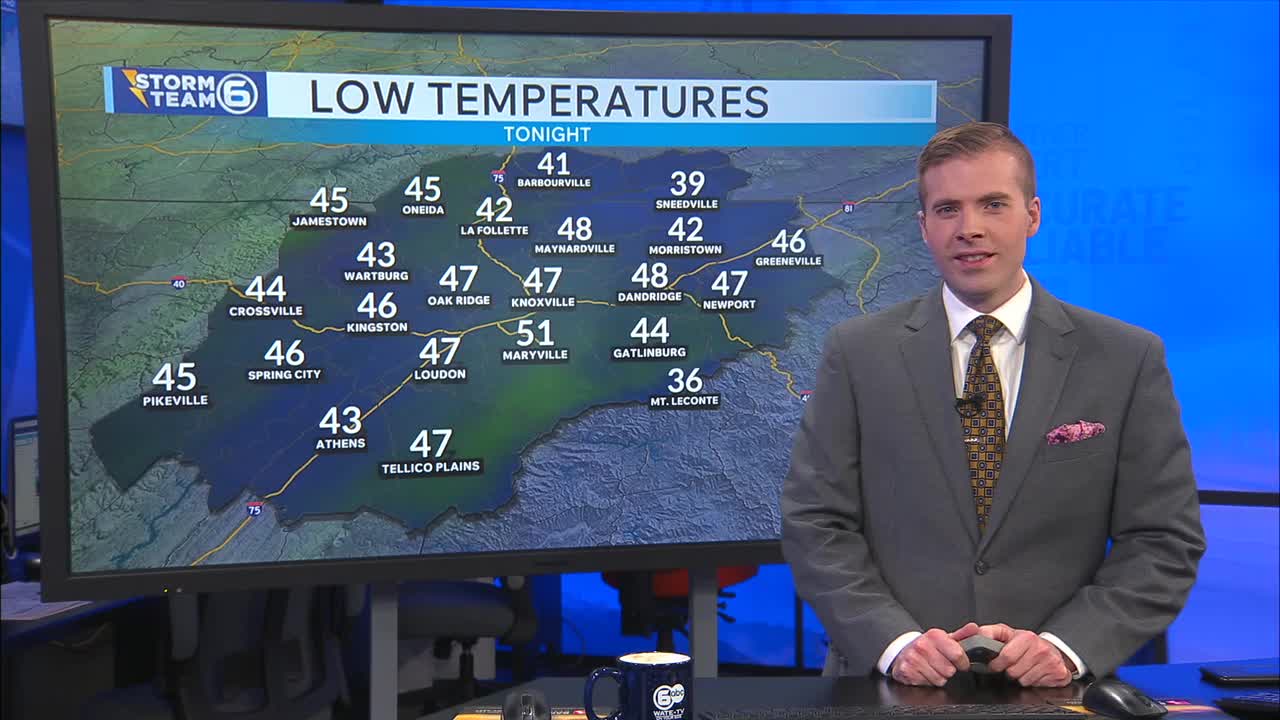 Chilly night ahead of a nice warm-up – WATE 6 On Your Side
