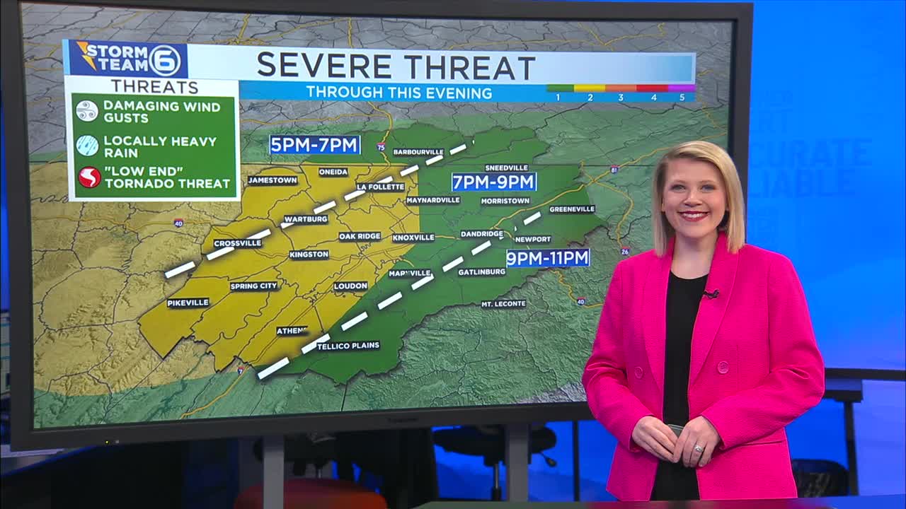 Strong to severe storms this evening – WATE 6 On Your Side