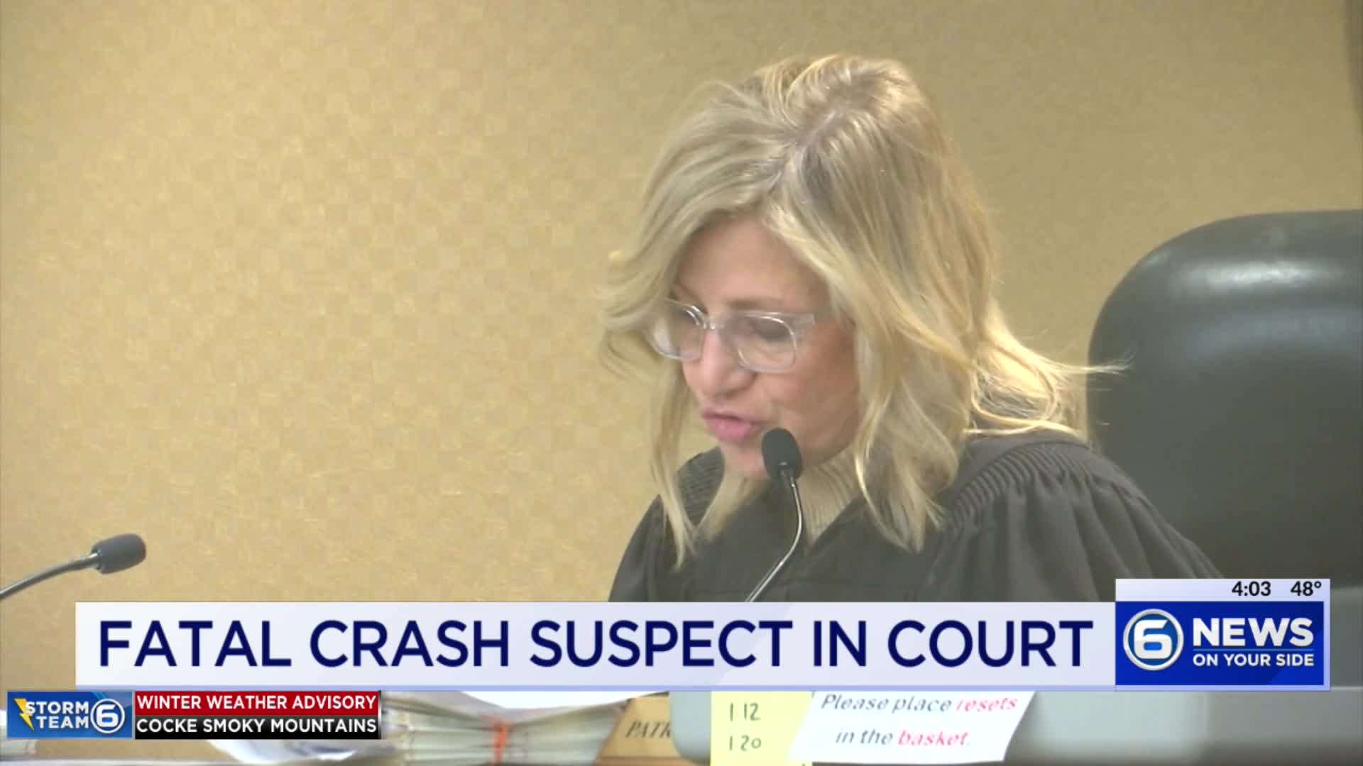 Suspect charged in deadly Knox County crash appears in court – WATE 6 ...