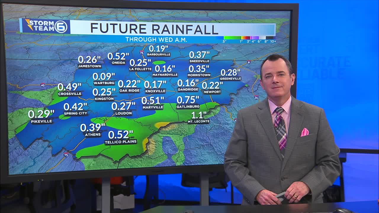Rain returns to the region tonight – WATE 6 On Your Side