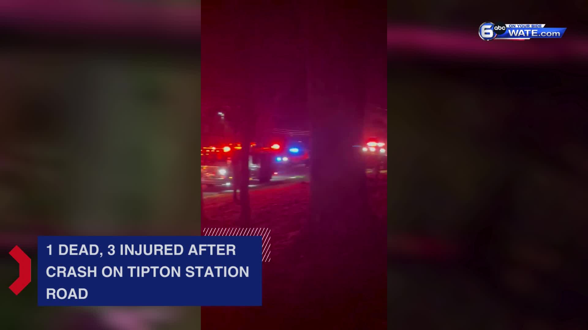 Viewer video from fatal crash on Tipton Station Road – WATE 6 On Your Side