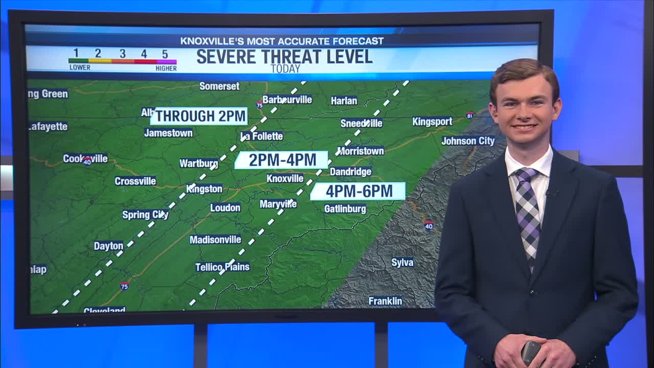 A few showers and storms this afternoon – WATE 6 On Your Side