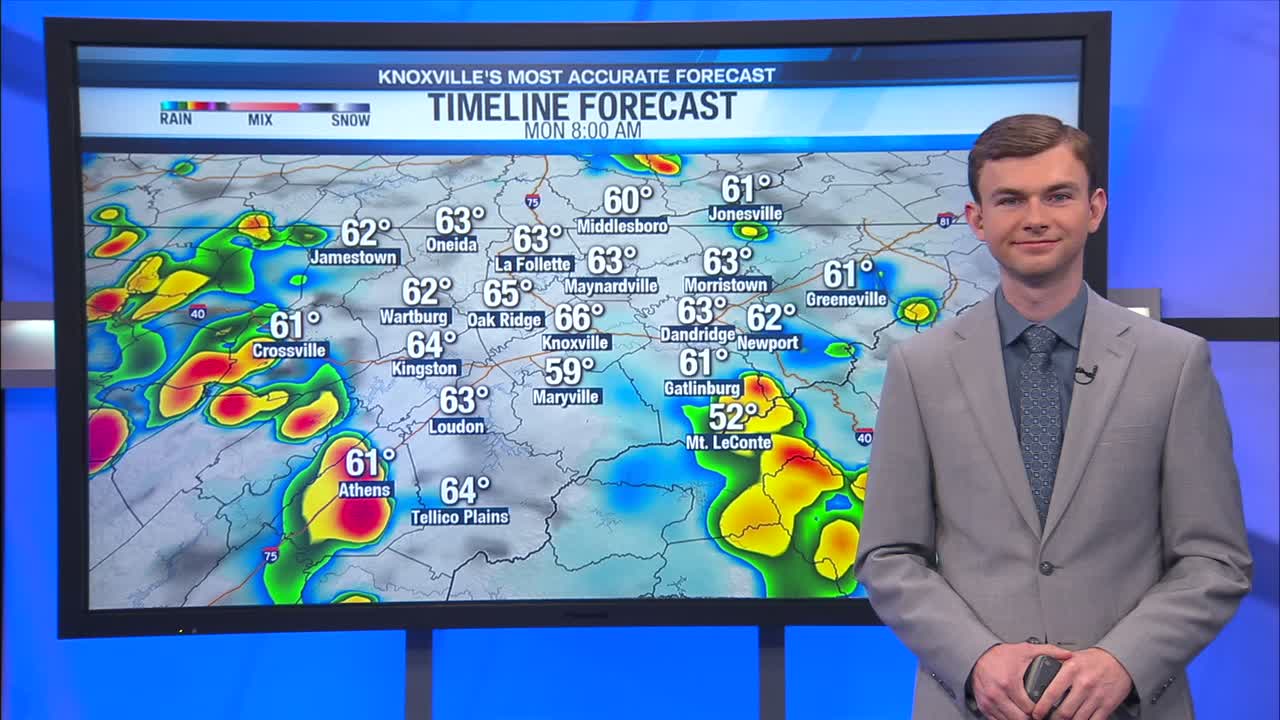 Waves of rain and storms today – WATE 6 On Your Side
