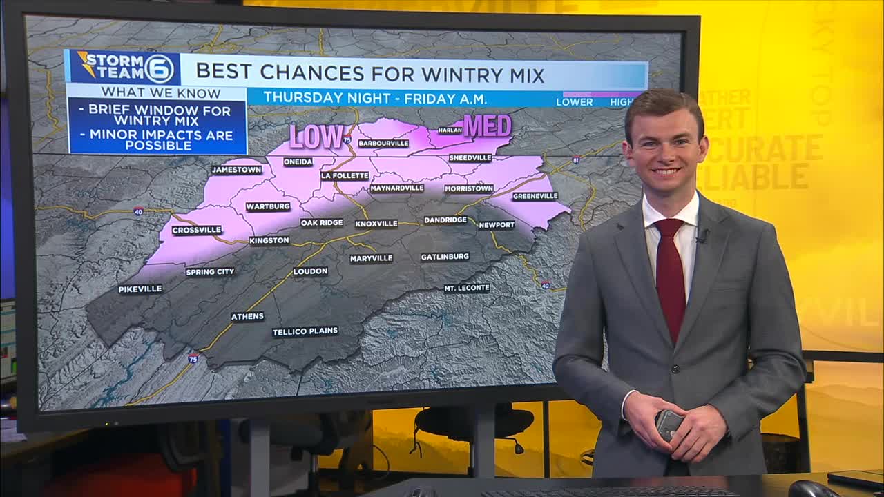 Clouds increase today ahead of a wintry mix for some tonight – WATE 6 ...