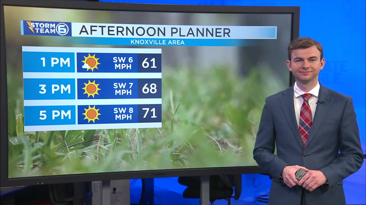 A sunny and mild afternoon – WATE 6 On Your Side