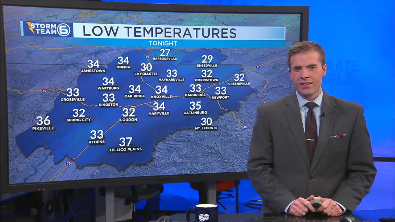 Cold night ahead of a mild and breezy Monday – WATE 6 On Your Side