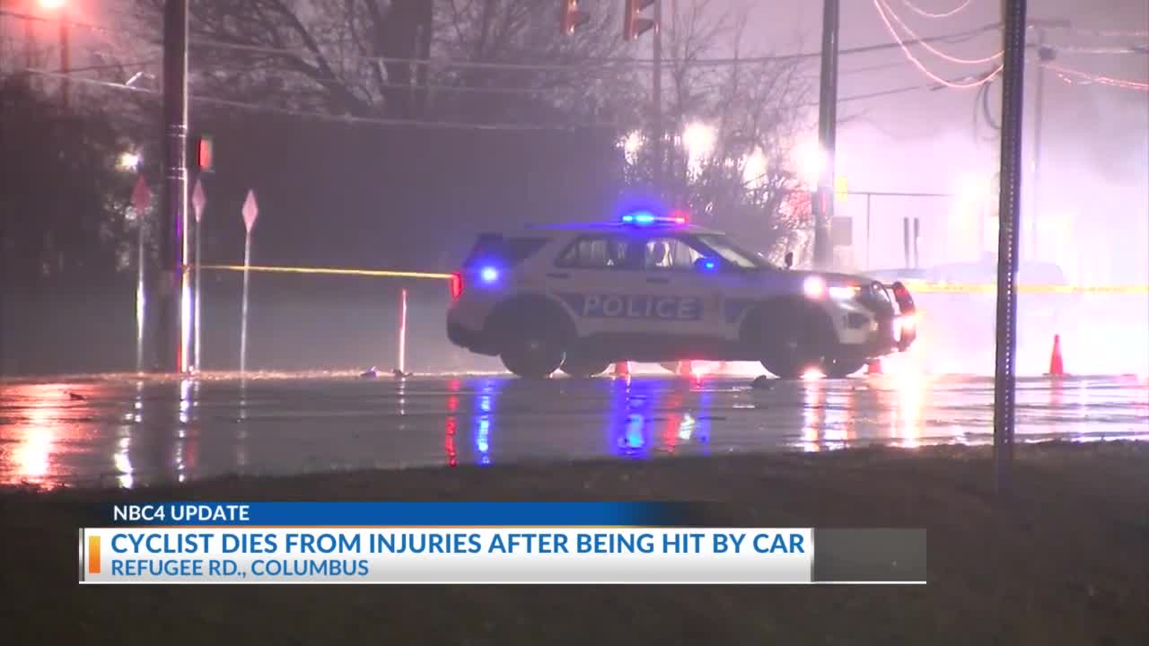 Cyclist dies from injuries after being hit by a car – NBC4 WCMH-TV