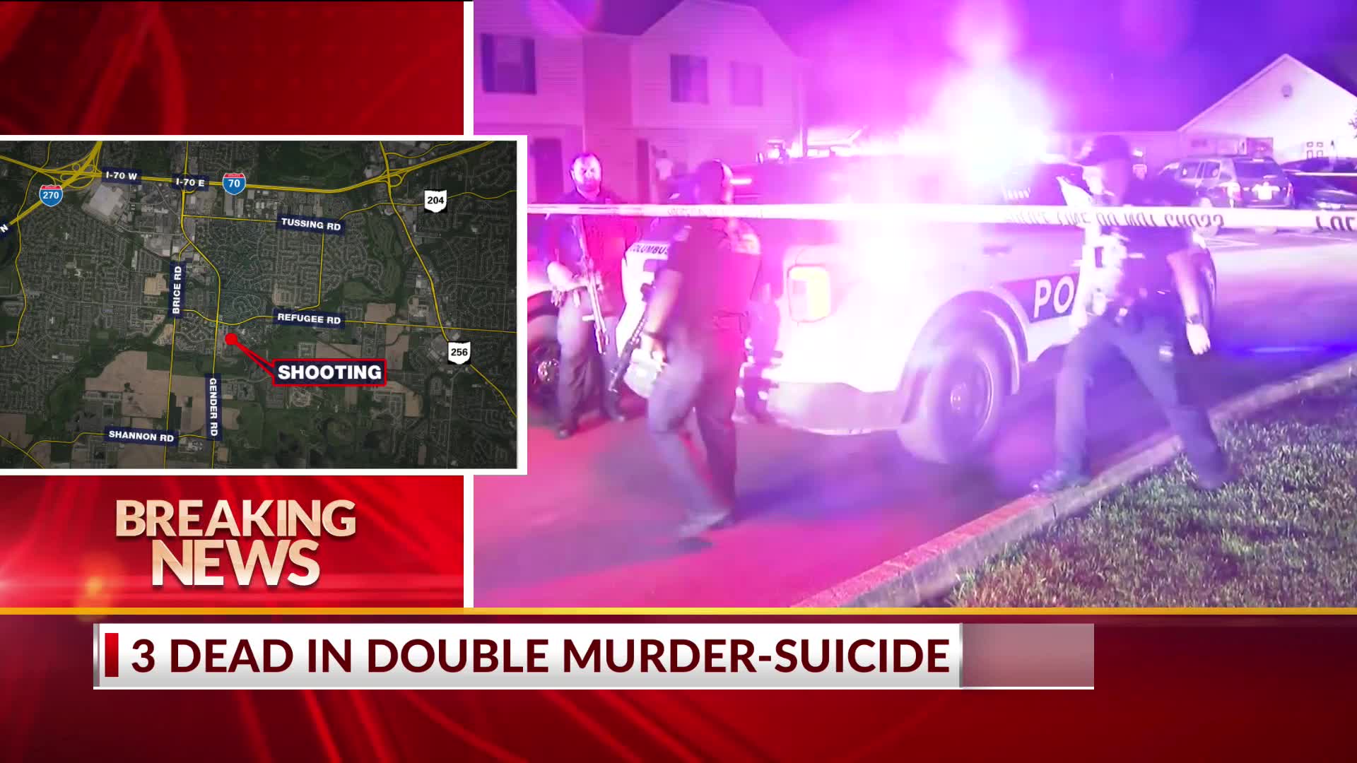Three dead in apparent double murder, suicide in east Columbus – NBC4 ...