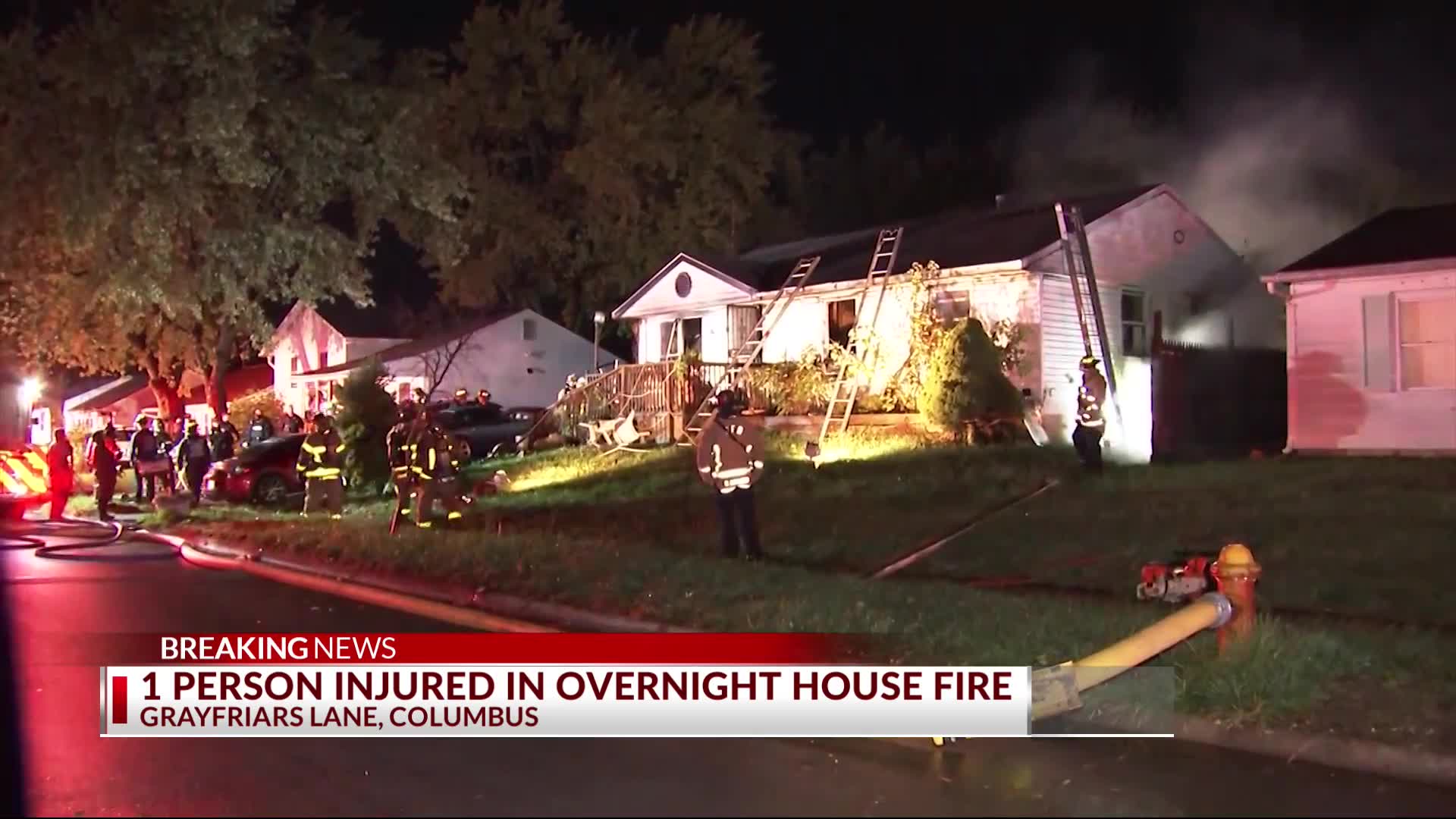 One person injured, rescued from northeast Columbus fire – NBC4 WCMH-TV