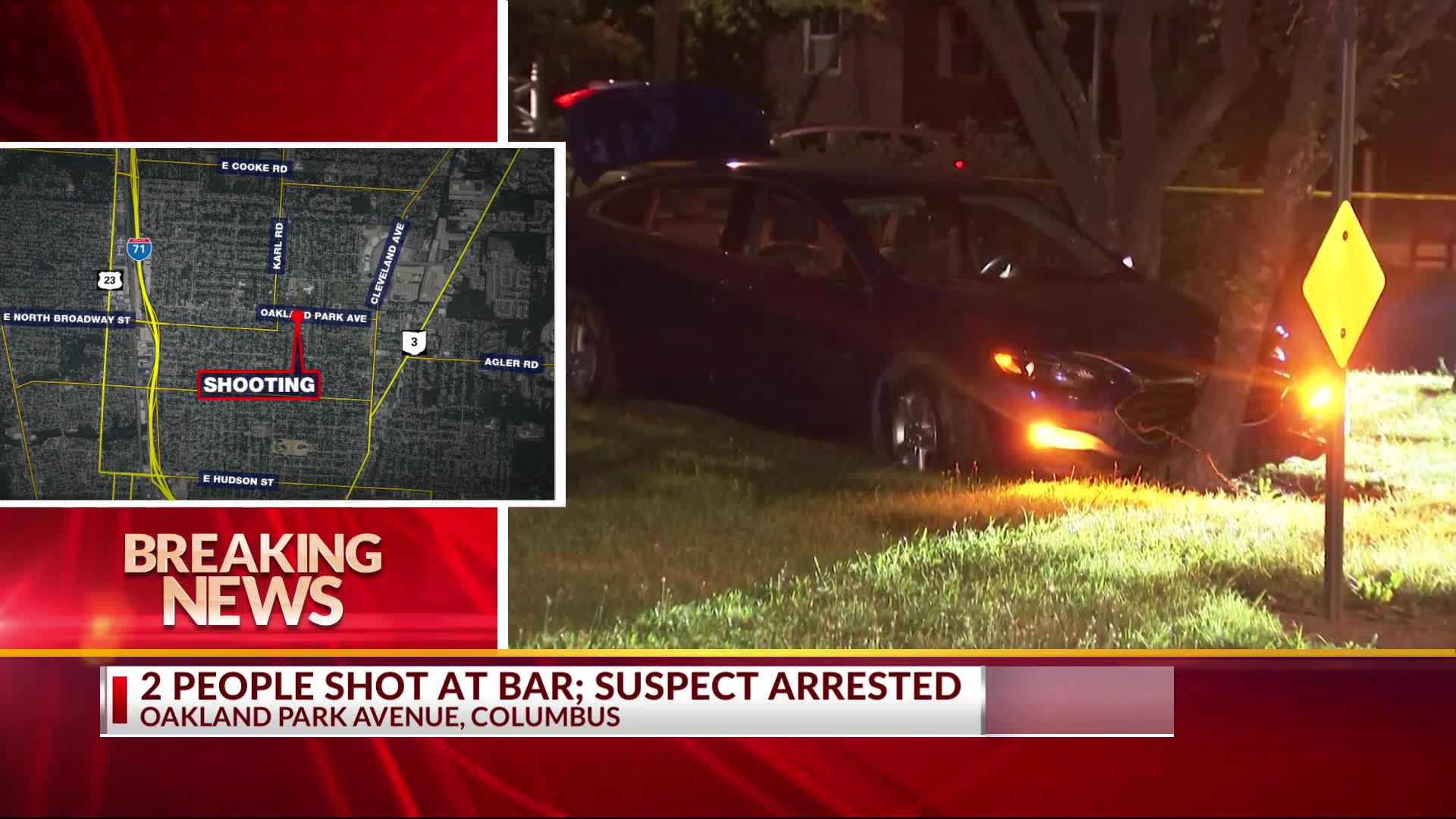 Two people shot at North Linden bar, suspect arrested – NBC4 WCMH-TV