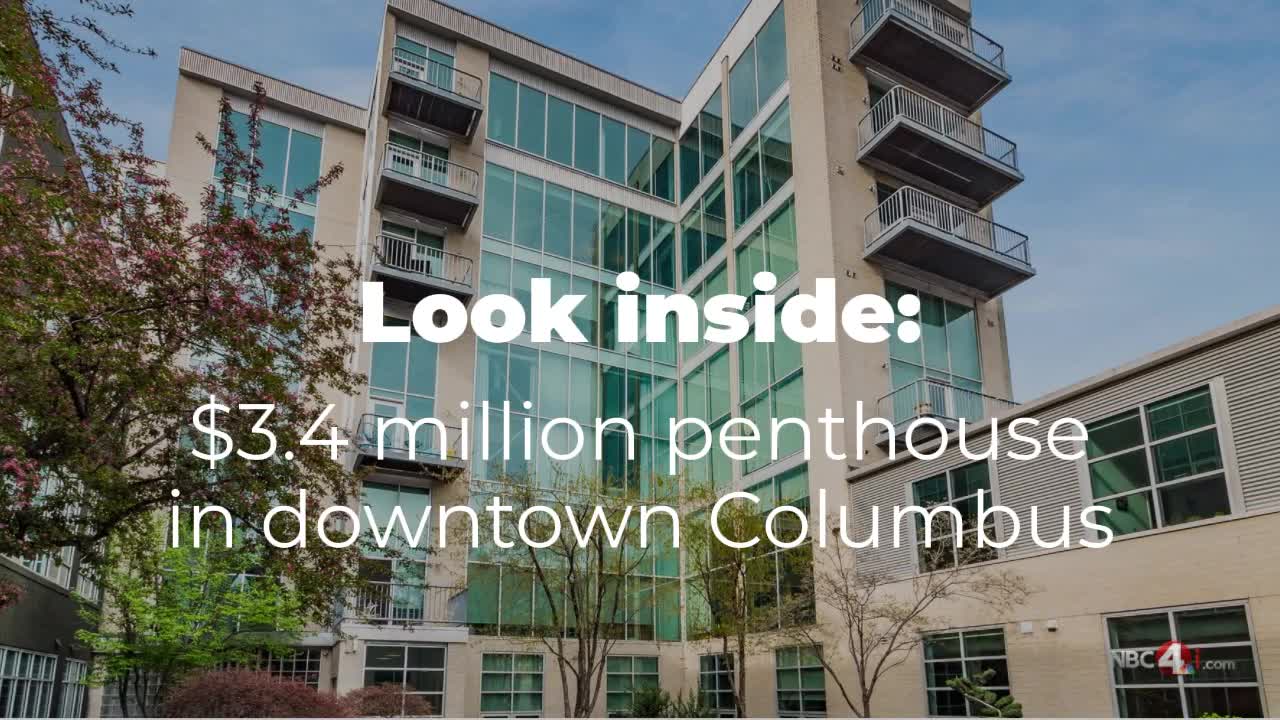 Image showcasing Look inside: $3.4 million penthouse in downtown Columbus – NBC4 WCMH-TV