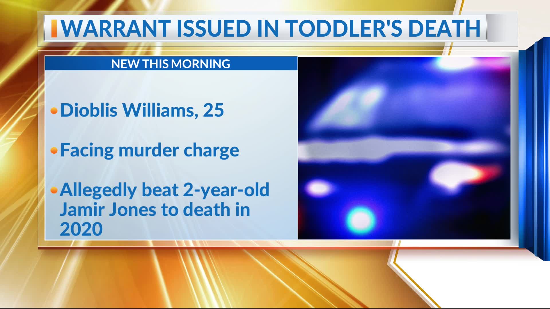 Arrest warrant issued in 2020 murder of Columbus toddler – NBC4 WCMH-TV