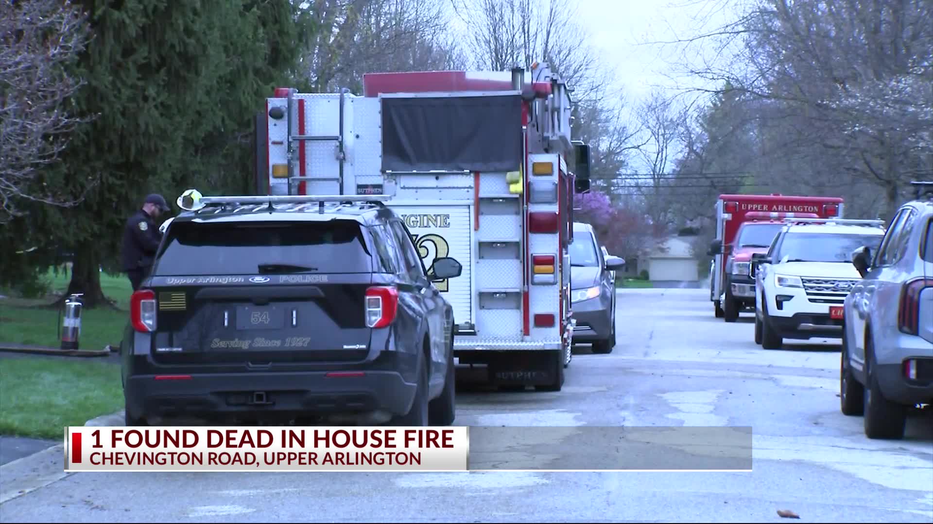 Man dead in Upper Arlington house fire – NBC4 WCMH-TV