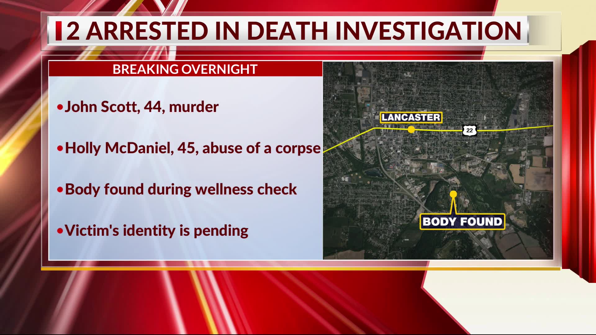Two arrested by Lancaster police after body found in wooded area – NBC4 ...